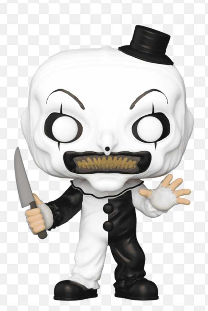 Funko Pop Terrifier Art The Clown Clean 1590  vinyl figure collectible [Barcode 31780968] - Main Image 3