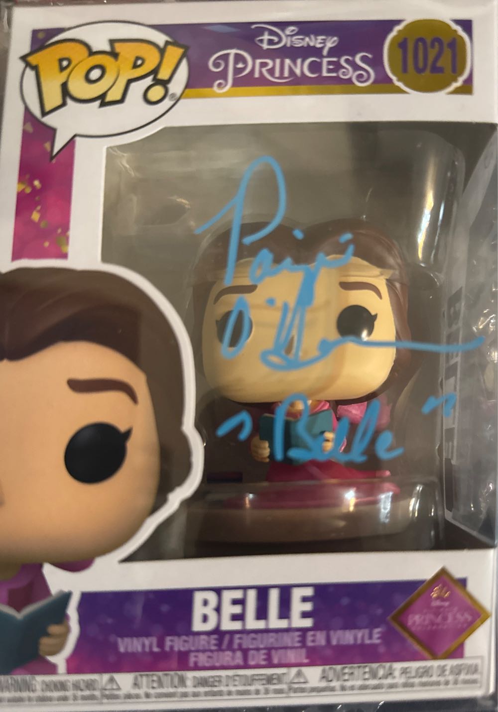 Belle 1021 (signed Paige O Hara)  vinyl figure collectible - Main Image 2