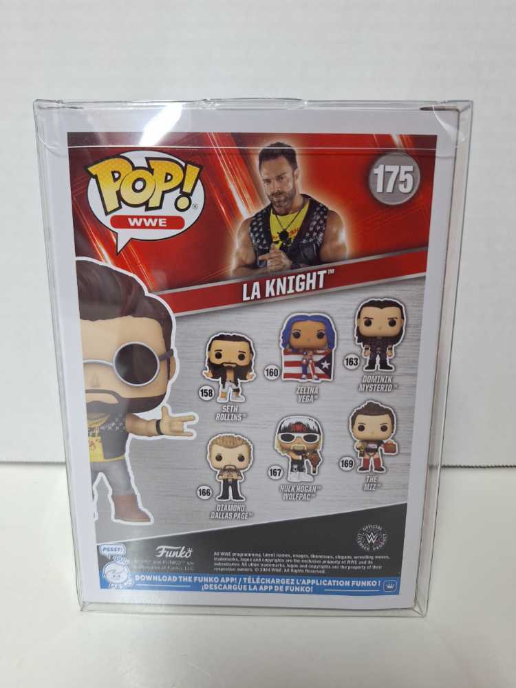 LA Knight - WWE vinyl figure collectible [Barcode 889698844543] - Main Image 2