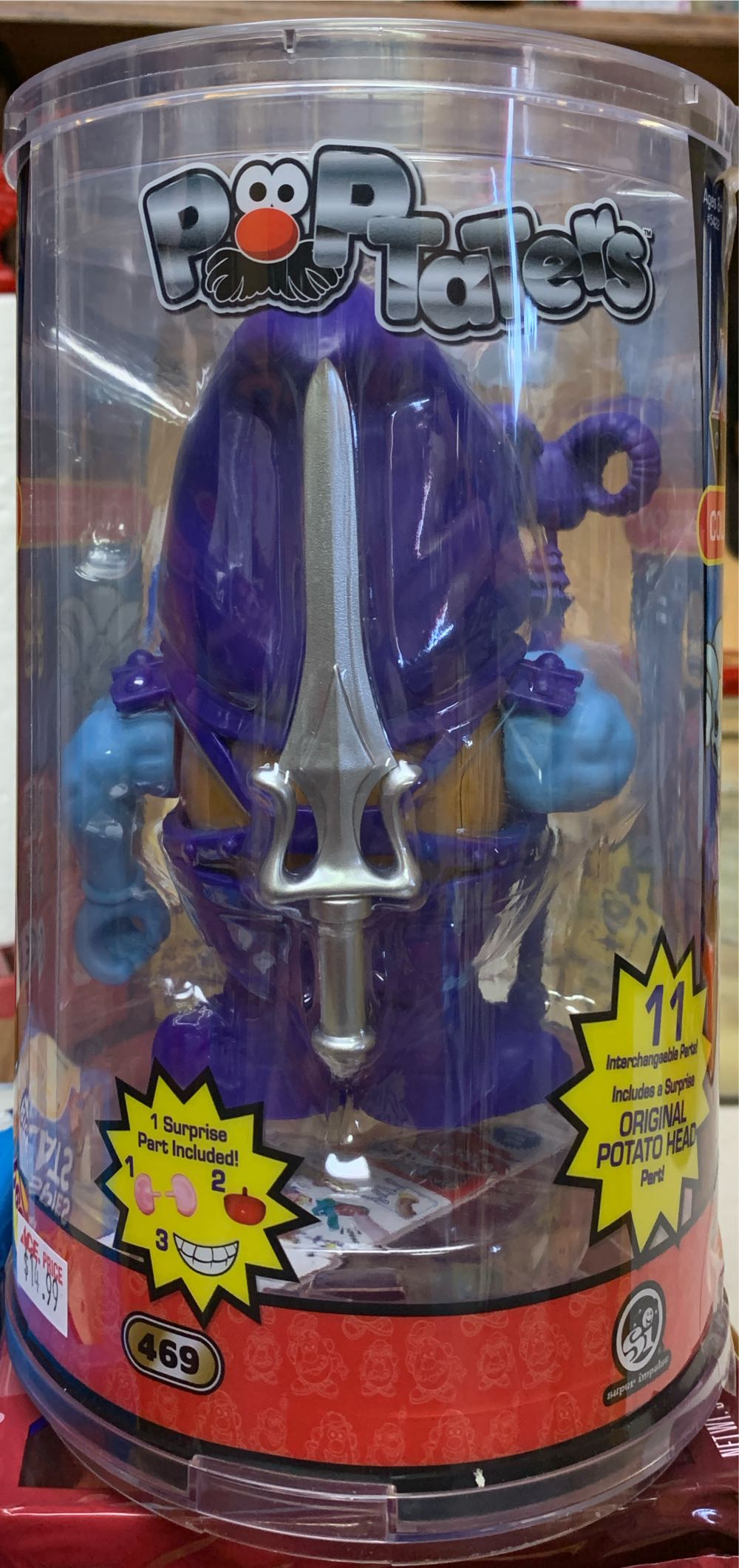 PopTaters: Masters Of The Universe: Skelator  vinyl figure collectible [Barcode 810010993991] - Main Image 2