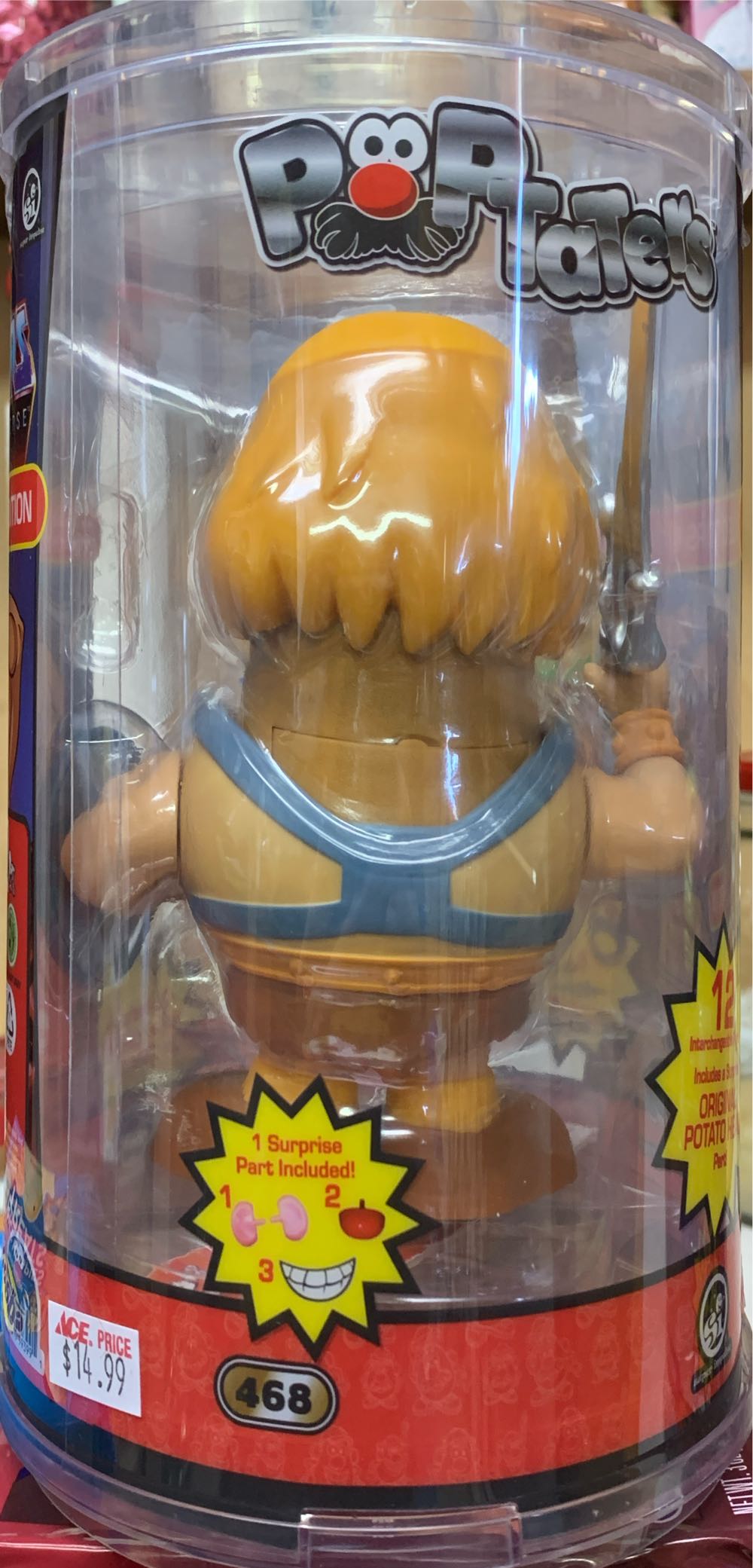 PopTaters: Masters Of The Universe: He-Man  vinyl figure collectible [Barcode 810010993991] - Main Image 2