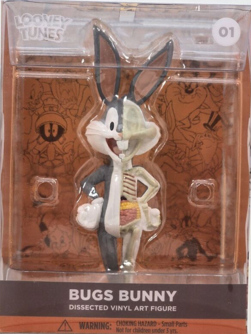 Mighty Jaxx Bugs Bunny Half Cut   vinyl figure collectible - Main Image 2