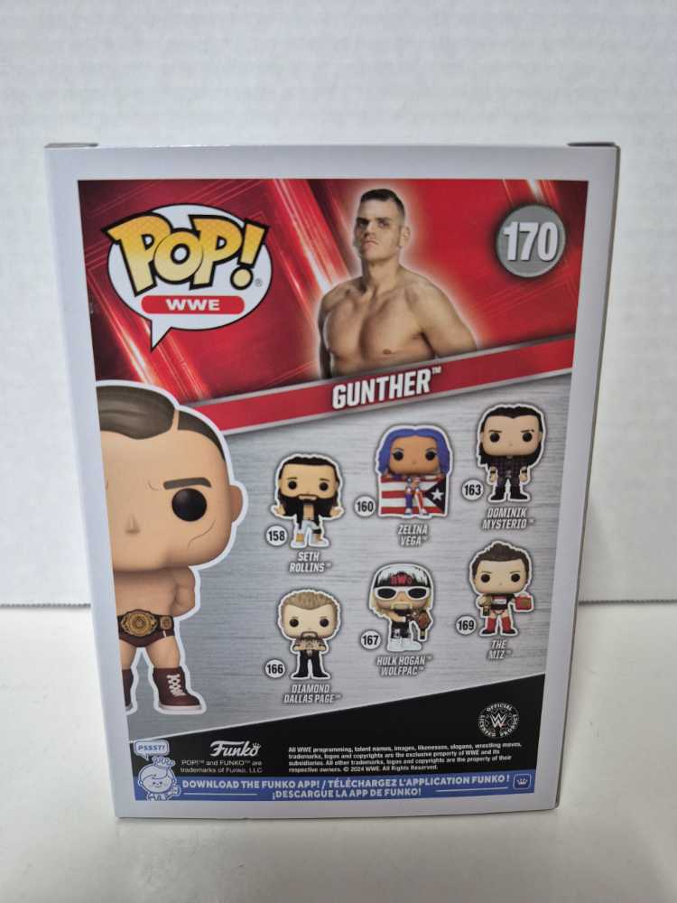 Gunther - WWE vinyl figure collectible [Barcode 889698839150] - Main Image 2