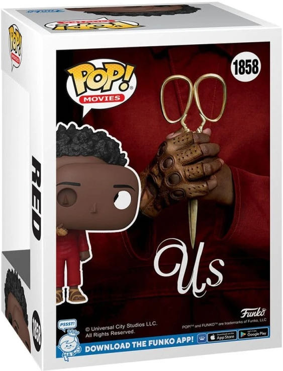 Red  vinyl figure collectible [Barcode 889698732888] - Main Image 2