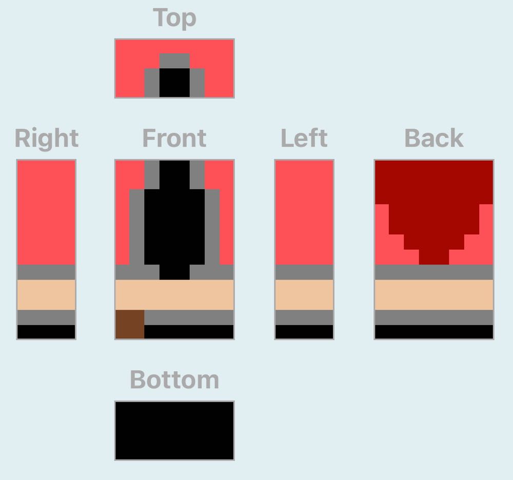 Red  vinyl figure collectible - Main Image 3