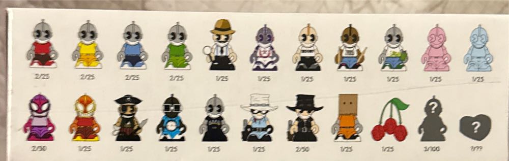 Kidrobot Super Mini With Keychain Series 3 Full Set  vinyl figure collectible [Barcode 894292004736] - Main Image 2