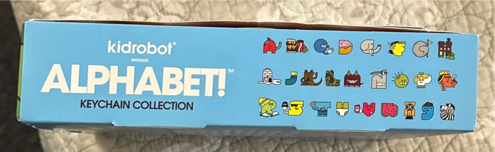 Kidrobot X Mike Davis Alphabet Keychain Collection Full Case  vinyl figure collectible [Barcode 883975024871] - Main Image 2