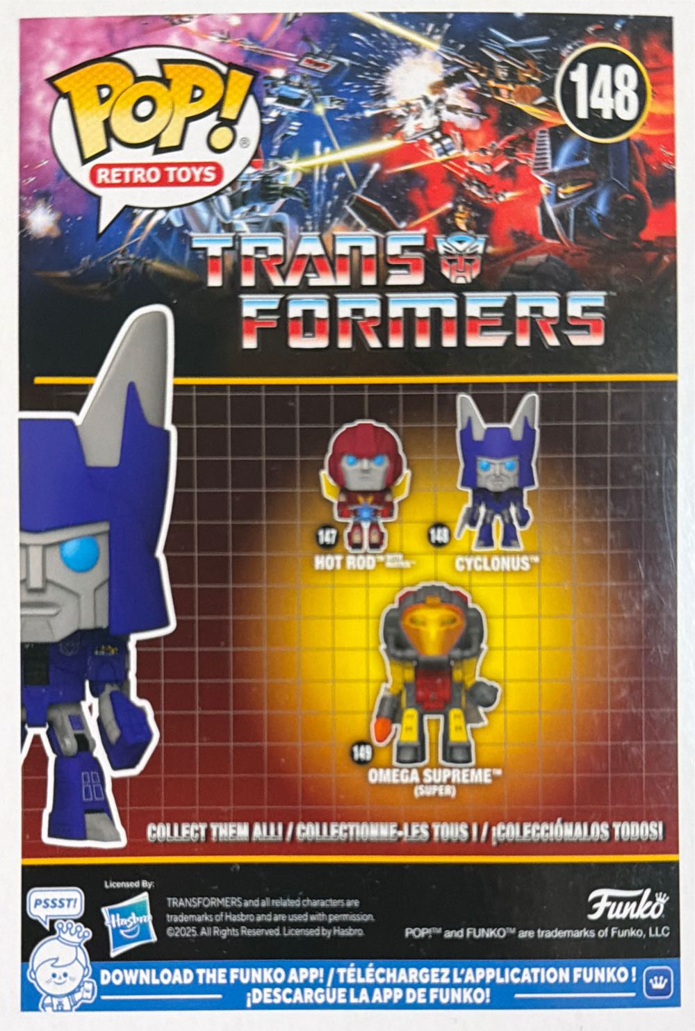 Cyclonus - Transformers vinyl figure collectible [Barcode 889698841191] - Main Image 2