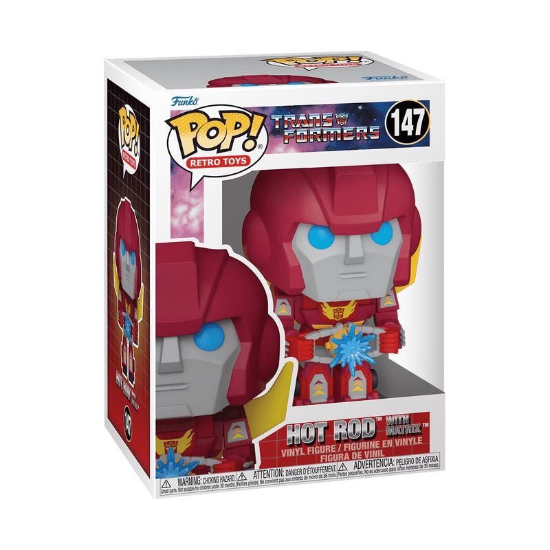 Hot Rod With Matrix - Transformers vinyl figure collectible [Barcode 889698841207] - Main Image 2