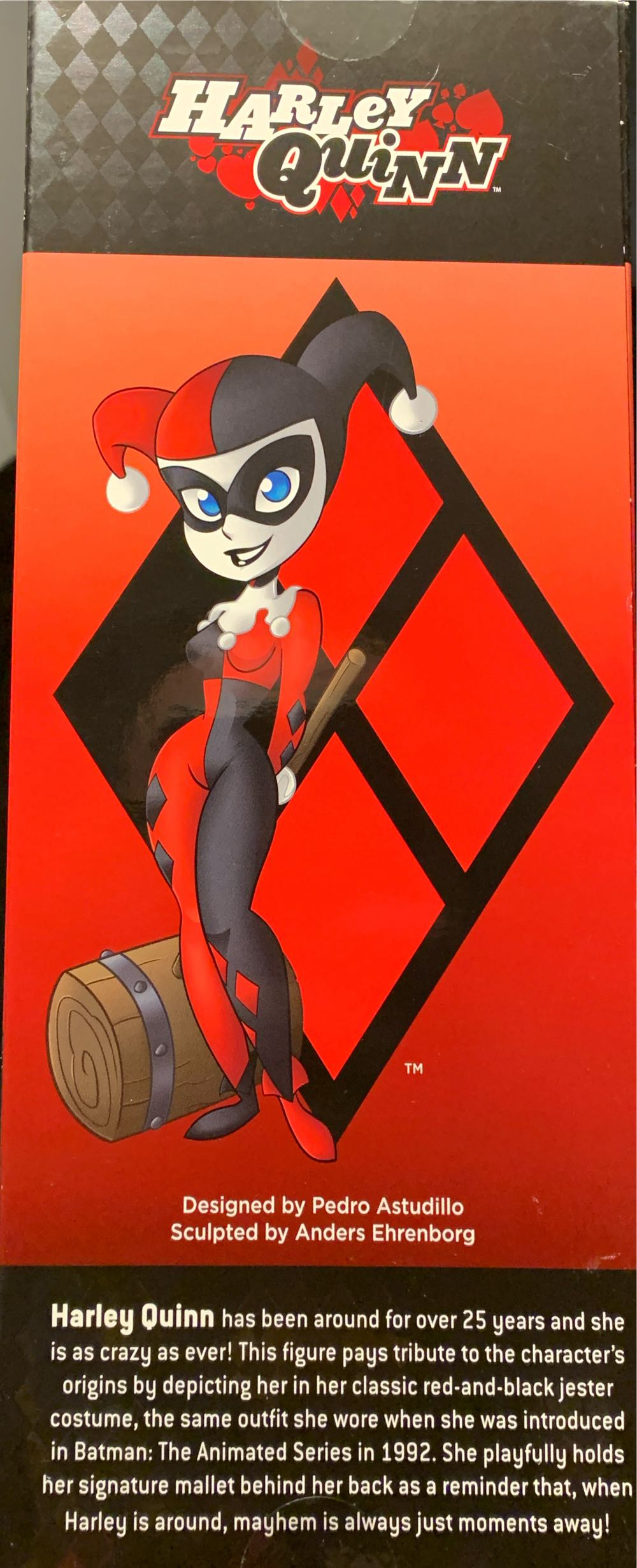 Cryptozoic Harley Quinn Metallic Exclusive  vinyl figure collectible - Main Image 2