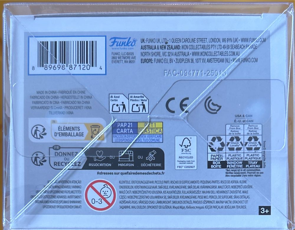 #1564 Plus: Disney: Lilo & Stitch: Gamer Stitch (Metallic) - Lilo and Stitch vinyl figure collectible [Barcode 889698871204] - Main Image 4