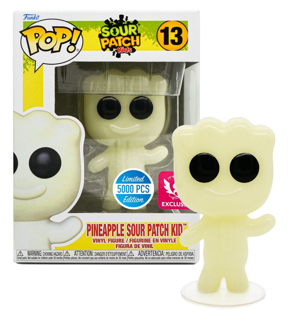 Pineapple Sour Patch Kid  vinyl figure collectible [Barcode 889698827775] - Main Image 2