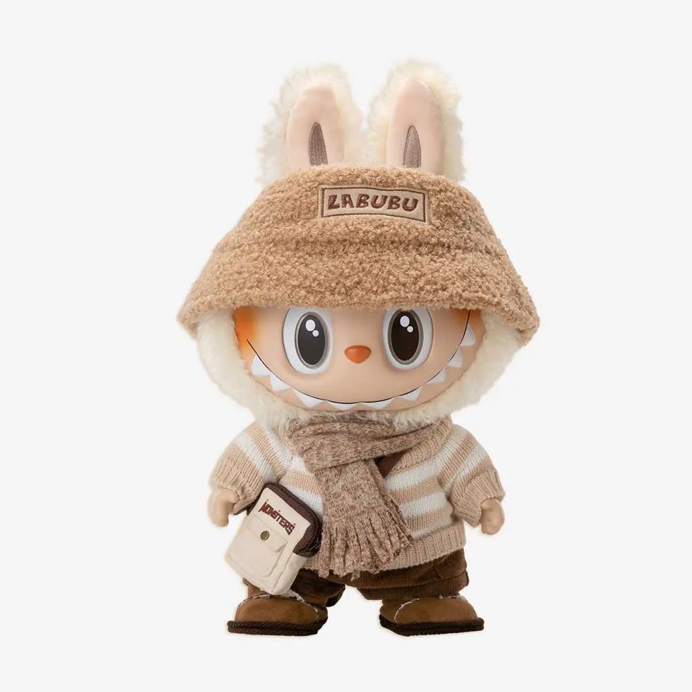 Labubu Dress Be Latte Pop Mart The Plush Doll  vinyl figure collectible [Barcode 6941848248985] - Main Image 2