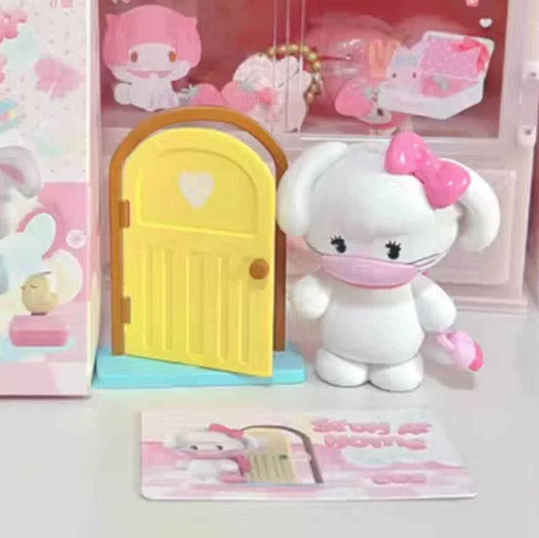 Box Mikko Stay At Home Series Blind Box Miniso  vinyl figure collectible [Barcode 6941856956759] - Main Image 4