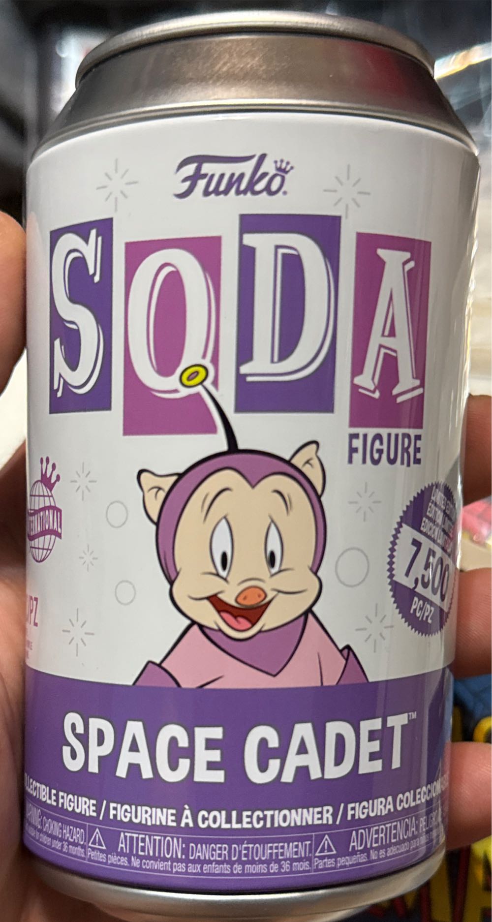 Space Cadet Porky Pig Duck Dodgers  vinyl figure collectible [Barcode 889698660327] - Main Image 2