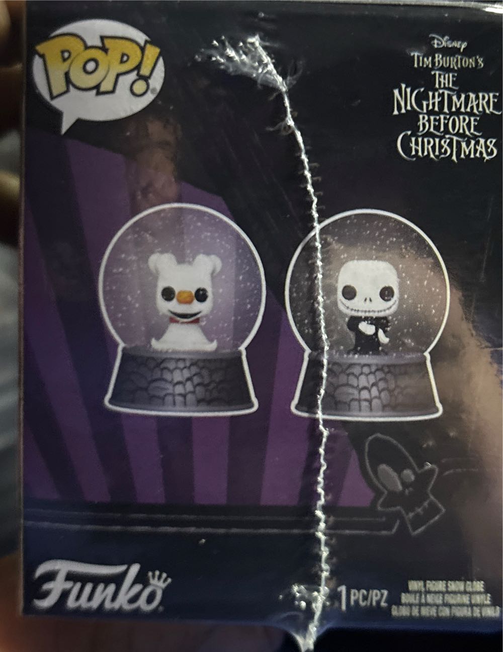 Oogie Boogie Vinyl Figure Snow Globe  vinyl figure collectible [Barcode 889698853965] - Main Image 2