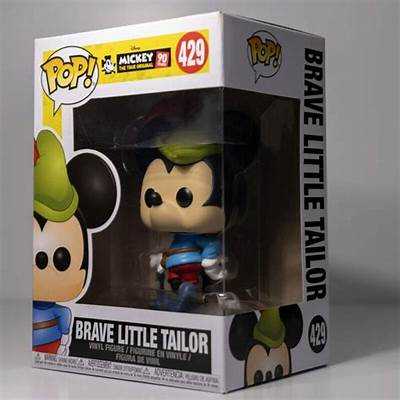 Funko Pop! Disney Mickey The True Original 90 Years: Brave Little Tailor # 429 - Mickey Mouse vinyl figure collectible - Main Image 2