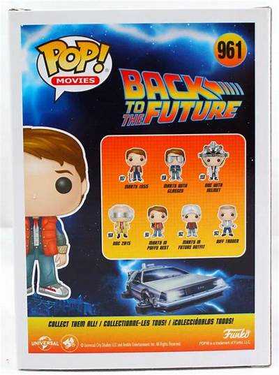BTTF:Marty In Puffy Vest - Back to the Future vinyl figure collectible - Main Image 2