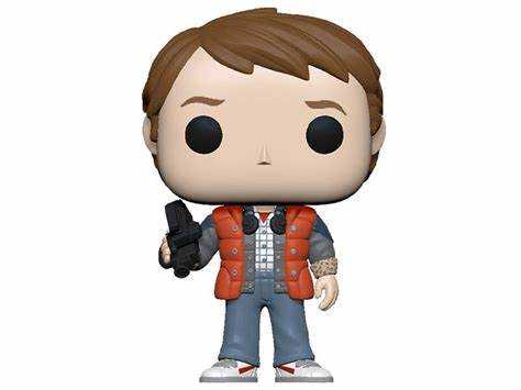BTTF:Marty In Puffy Vest - Back to the Future vinyl figure collectible - Main Image 3