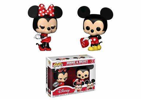 Mickey And Minnie Valentine’s 2pack - Mickey Mouse vinyl figure collectible - Main Image 2