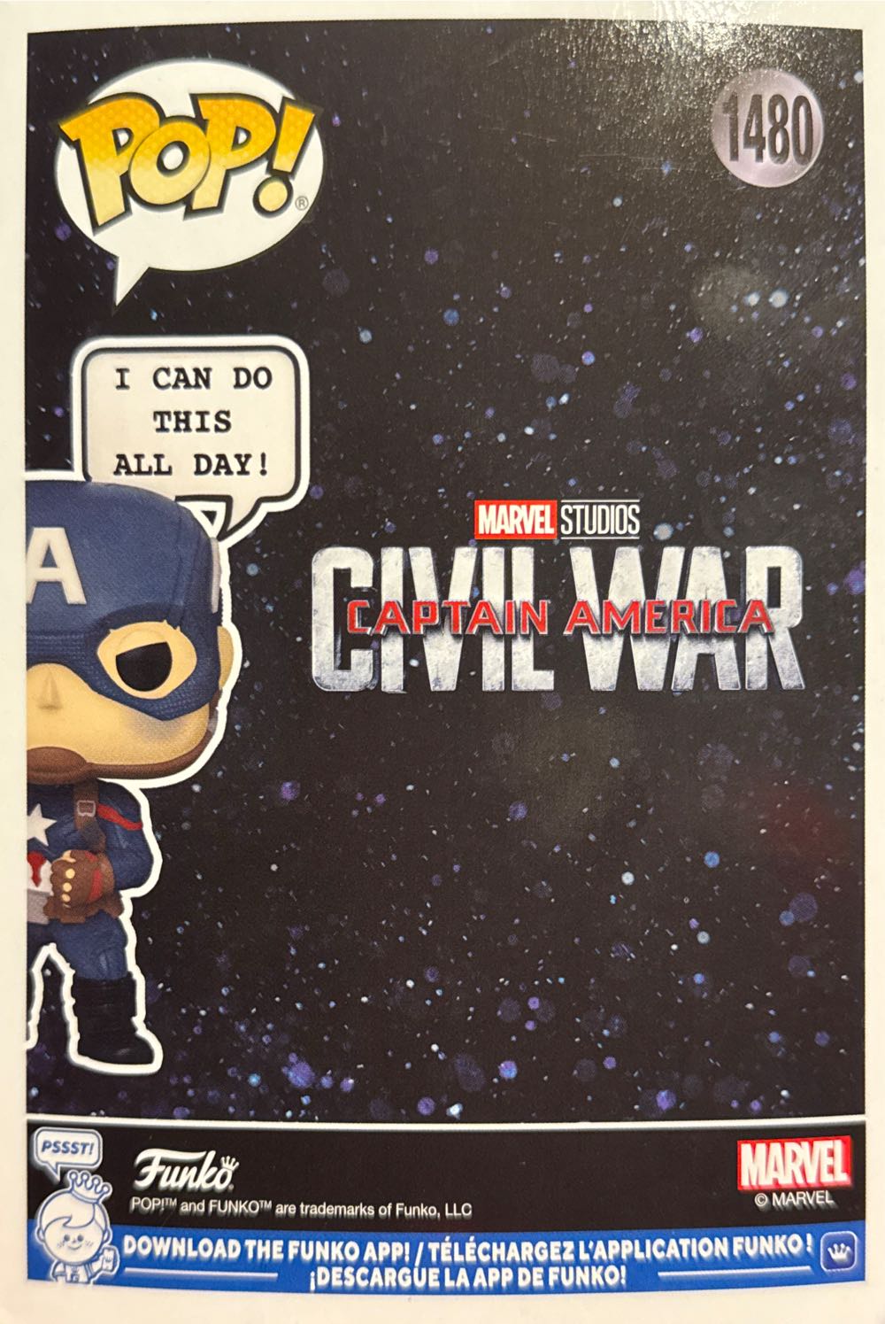 Captain America - Captain America: Civil War vinyl figure collectible [Barcode 889698852876] - Main Image 4