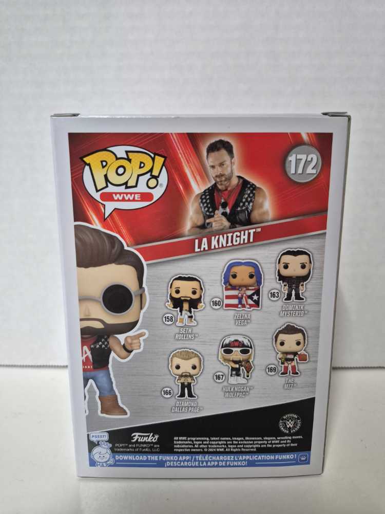 LA Knight - WWE vinyl figure collectible [Barcode 889698839174] - Main Image 2