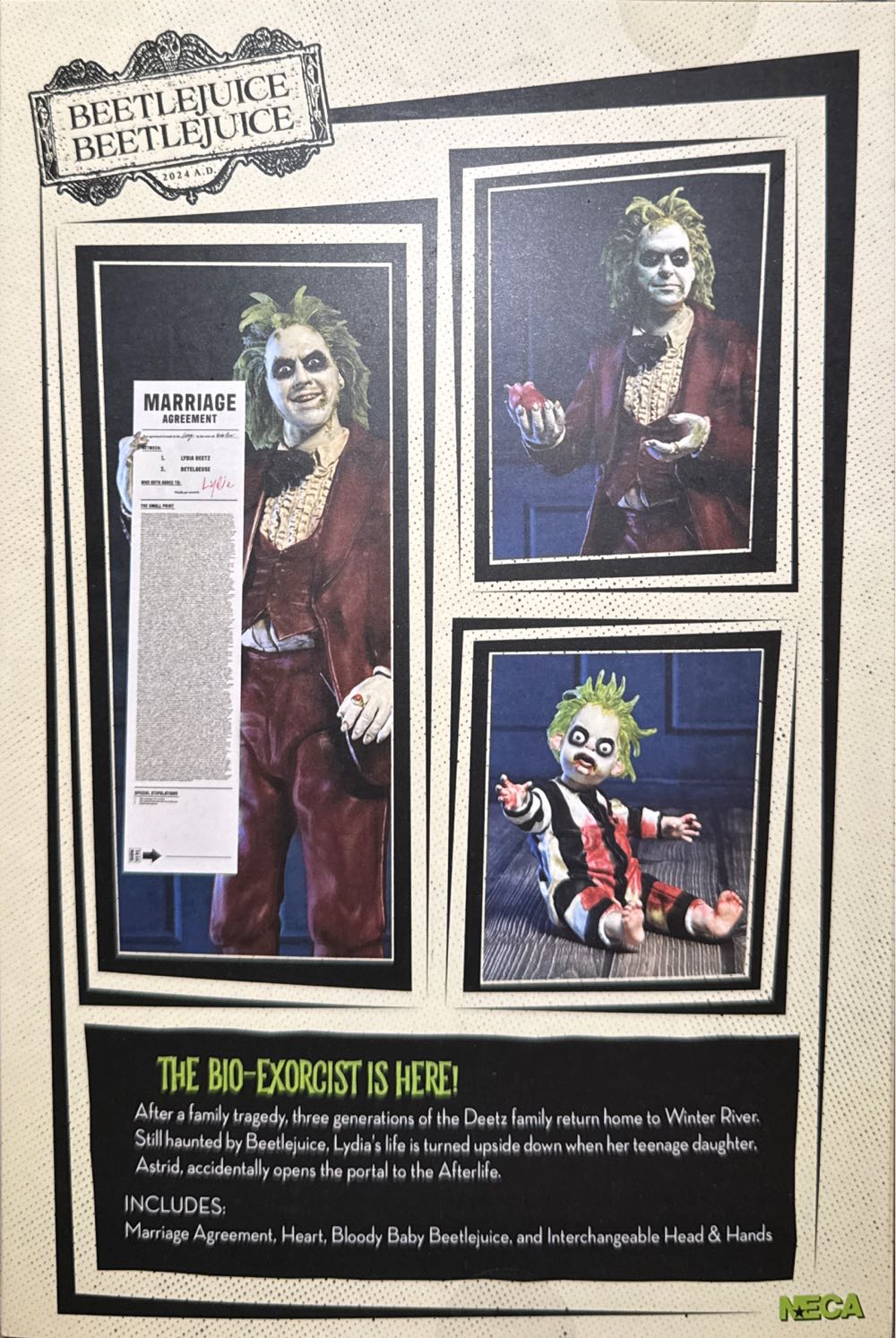 Beetlejuice - Beetlejuice vinyl figure collectible [Barcode 634482573051] - Main Image 4