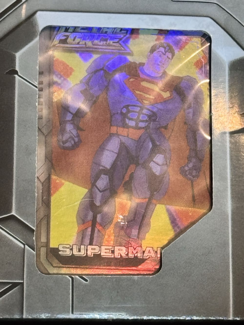 Dc Comics Metal Force Superman Action Figure  vinyl figure collectible [Barcode 681147061804] - Main Image 4