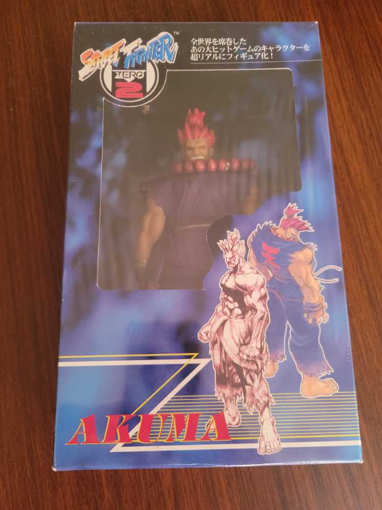 Akční Figurka Capcom Street Fighter Zero 2 Akuma Panenka Nové Originálním Balení Ken 7 8” VzÁcnÉ! Sbírka Figurek  vinyl figure collectible [Barcode 4893183015802] - Main Image 2