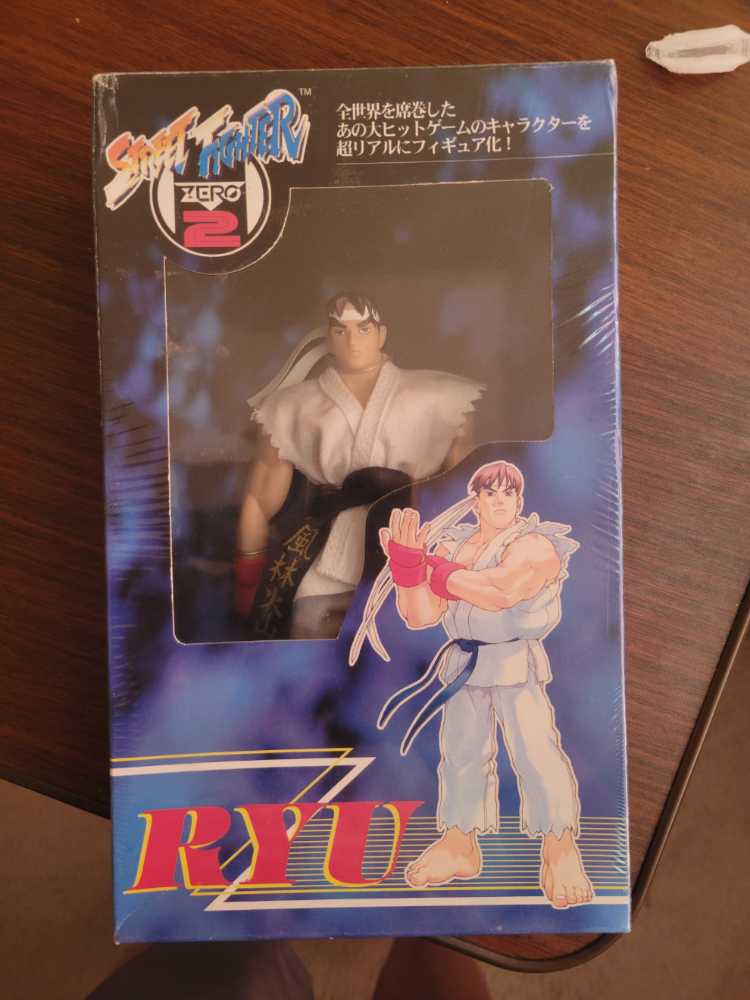 Capcom Street Fighter Zero 2 Ryu 8” Action  vinyl figure collectible [Barcode 4893183015796] - Main Image 2