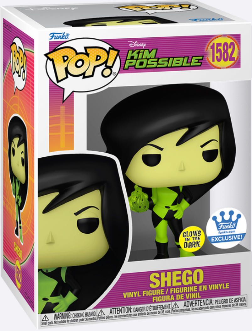 Shego (Funko Exclusive - Glow In The Dark)  vinyl figure collectible - Main Image 2