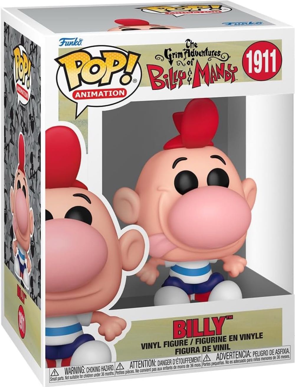 The Grim Adventures Of Billy & Mandy: Billy  vinyl figure collectible - Main Image 2