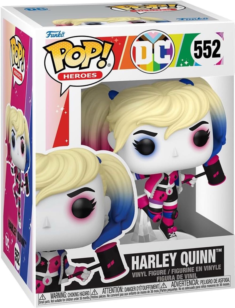 Harley Quinn: DC Pride  vinyl figure collectible - Main Image 2
