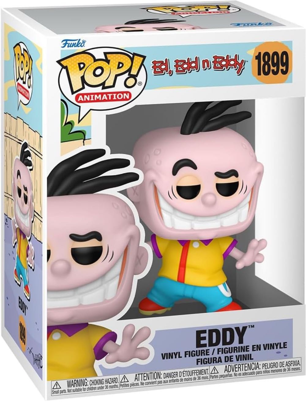 Ed, Edd N Eddy: Eddy  vinyl figure collectible - Main Image 2