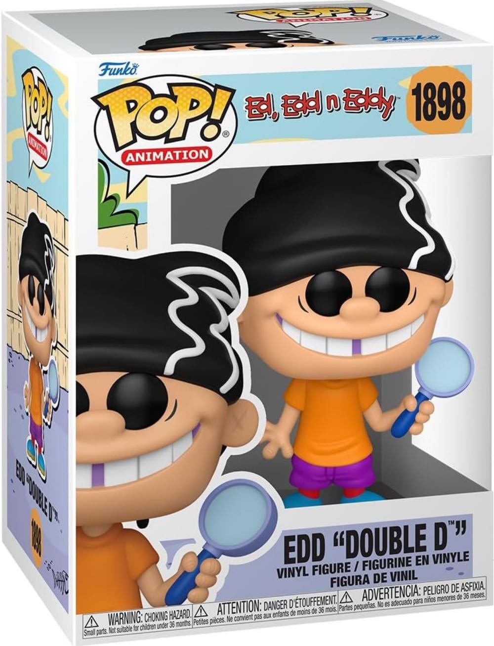 Ed, Edd N Eddy: Edd “Double D”  vinyl figure collectible - Main Image 2