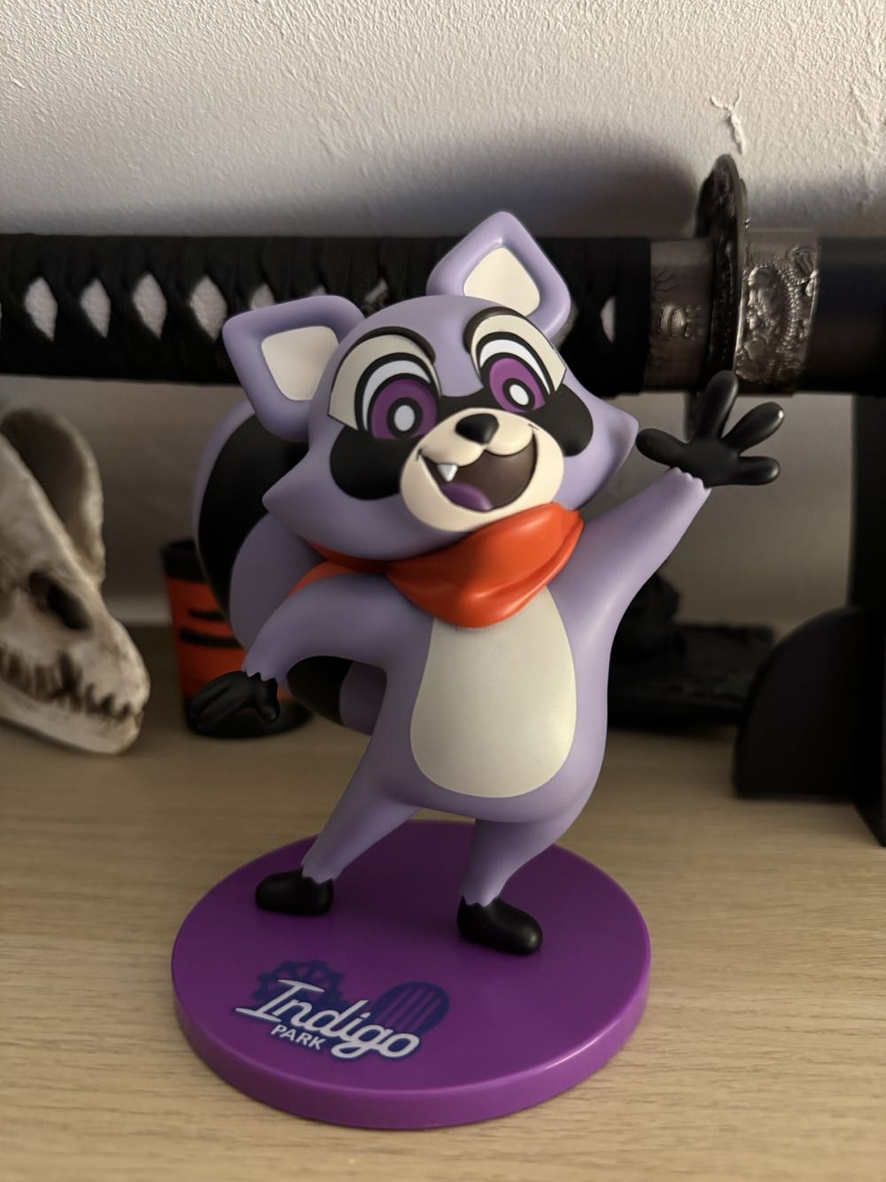 Culture Fly Indigo Park Rambley The Raccoon 6” Vinyl Figure  vinyl figure collectible [Barcode 840070989627] - Main Image 2
