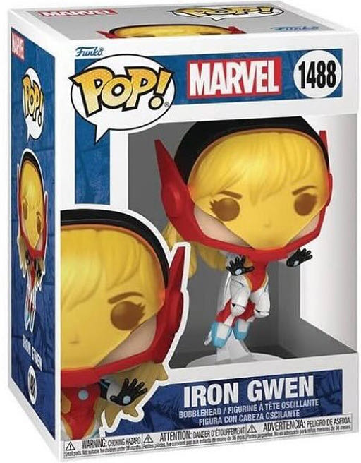 Iron Gwen Pop! 1488 - Marvel Universe vinyl figure collectible [Barcode 889698837262] - Main Image 2