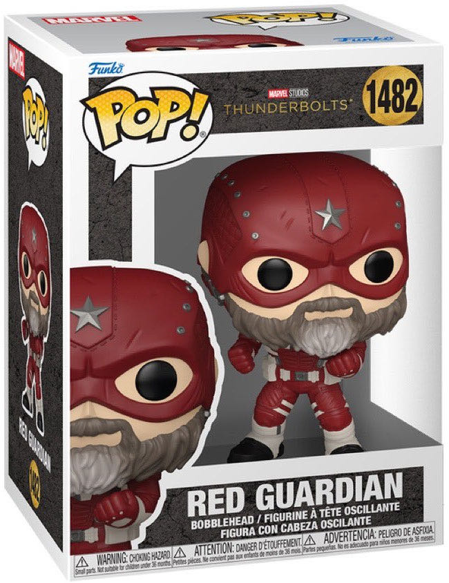 Red Guardian  vinyl figure collectible [Barcode 889698760287] - Main Image 2