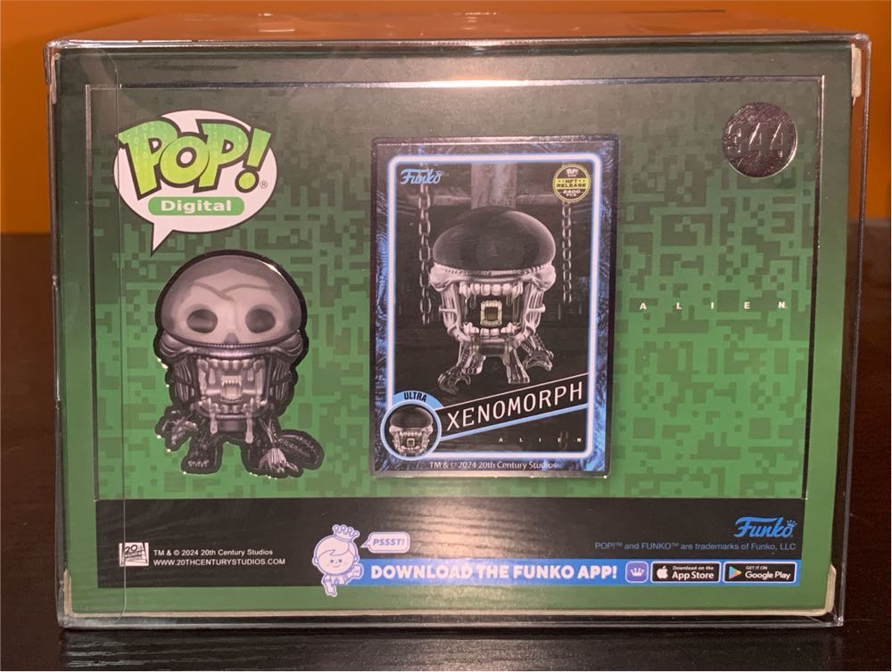 #344: Xenomorph - Alien vinyl figure collectible [Barcode 889698858656] - Main Image 3