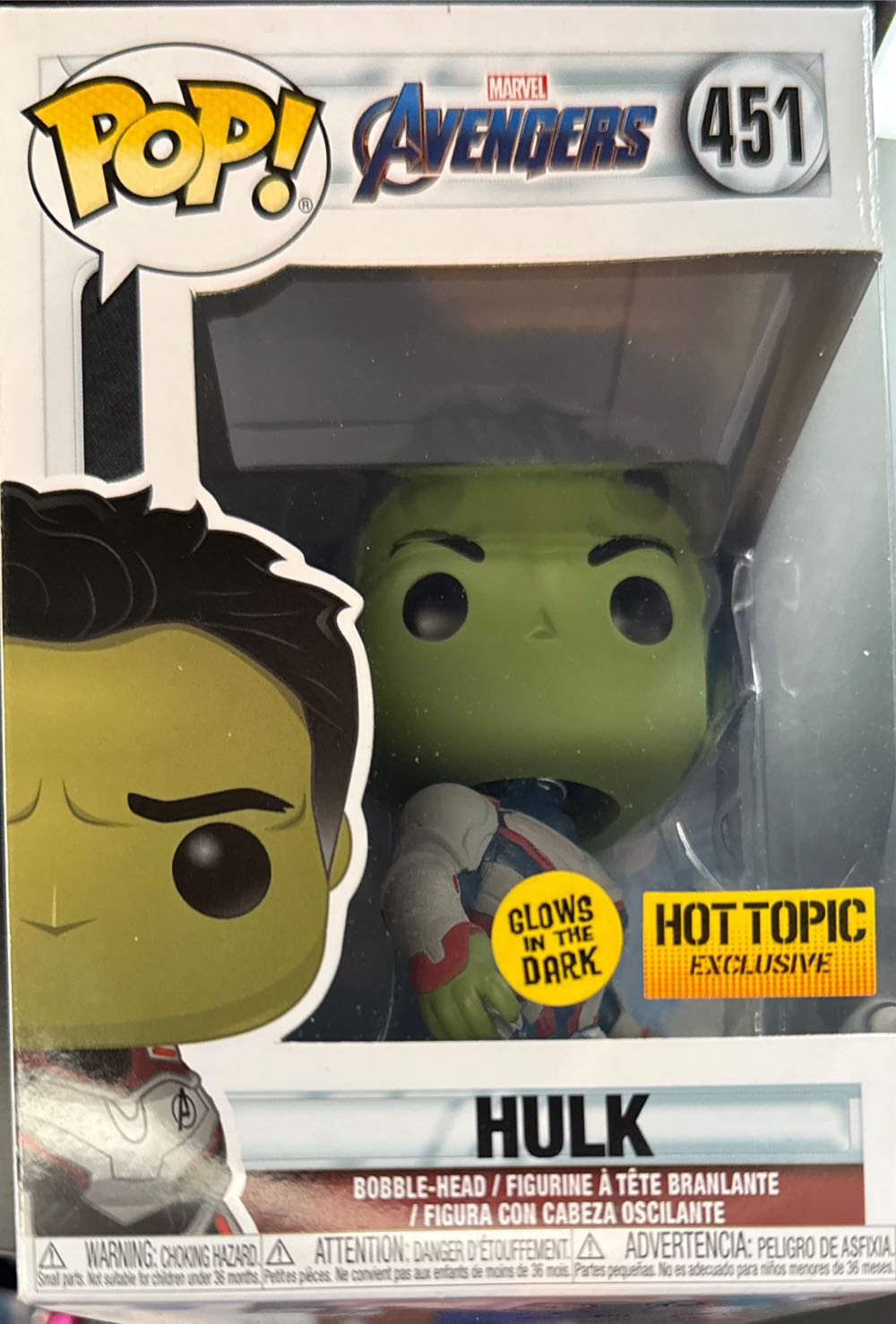 Hulk  vinyl figure collectible [Barcode 889698390842] - Main Image 2