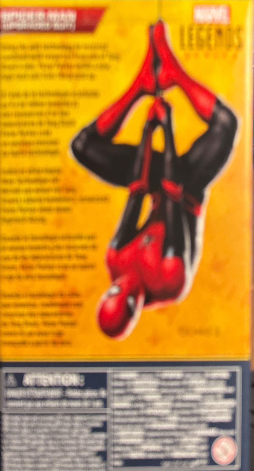 Marvel Legends Series Spider-man Upgraded Suit Spider-man: Far From Home Collectible 6-inch Scale Action Figure  vinyl figure collectible [Barcode 5010996282620] - Main Image 3