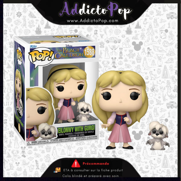 Eilonwy With Gurgi  vinyl figure collectible [Barcode 889698835985] - Main Image 3