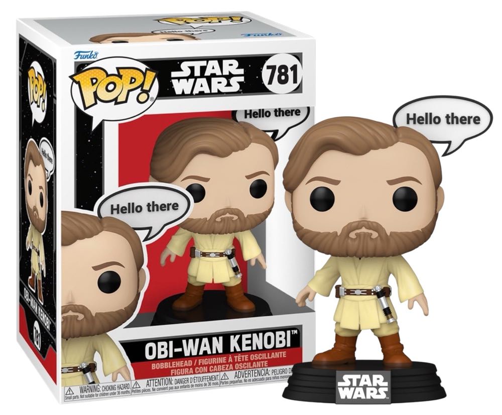 Obi-Wan Kenobi - Star Wars vinyl figure collectible [Barcode 889698835954] - Main Image 2