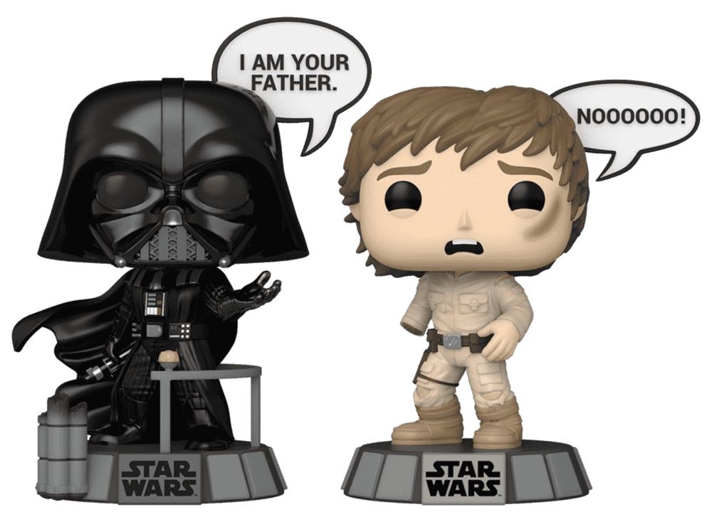 Darth Vader & Luke Skywalker 2-Pack - Star Wars vinyl figure collectible [Barcode 889698835947] - Main Image 3