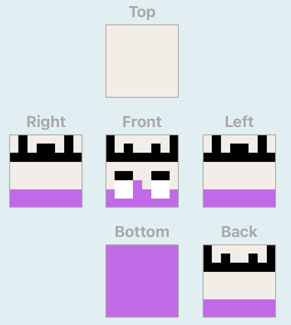 1 Violet King  vinyl figure collectible - Main Image 2