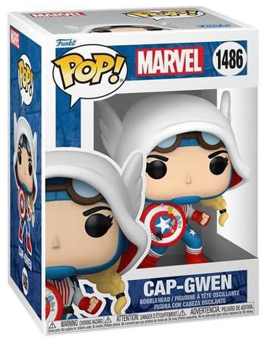 Cap-Gwen - Marvel Universe vinyl figure collectible [Barcode 889698837248] - Main Image 2