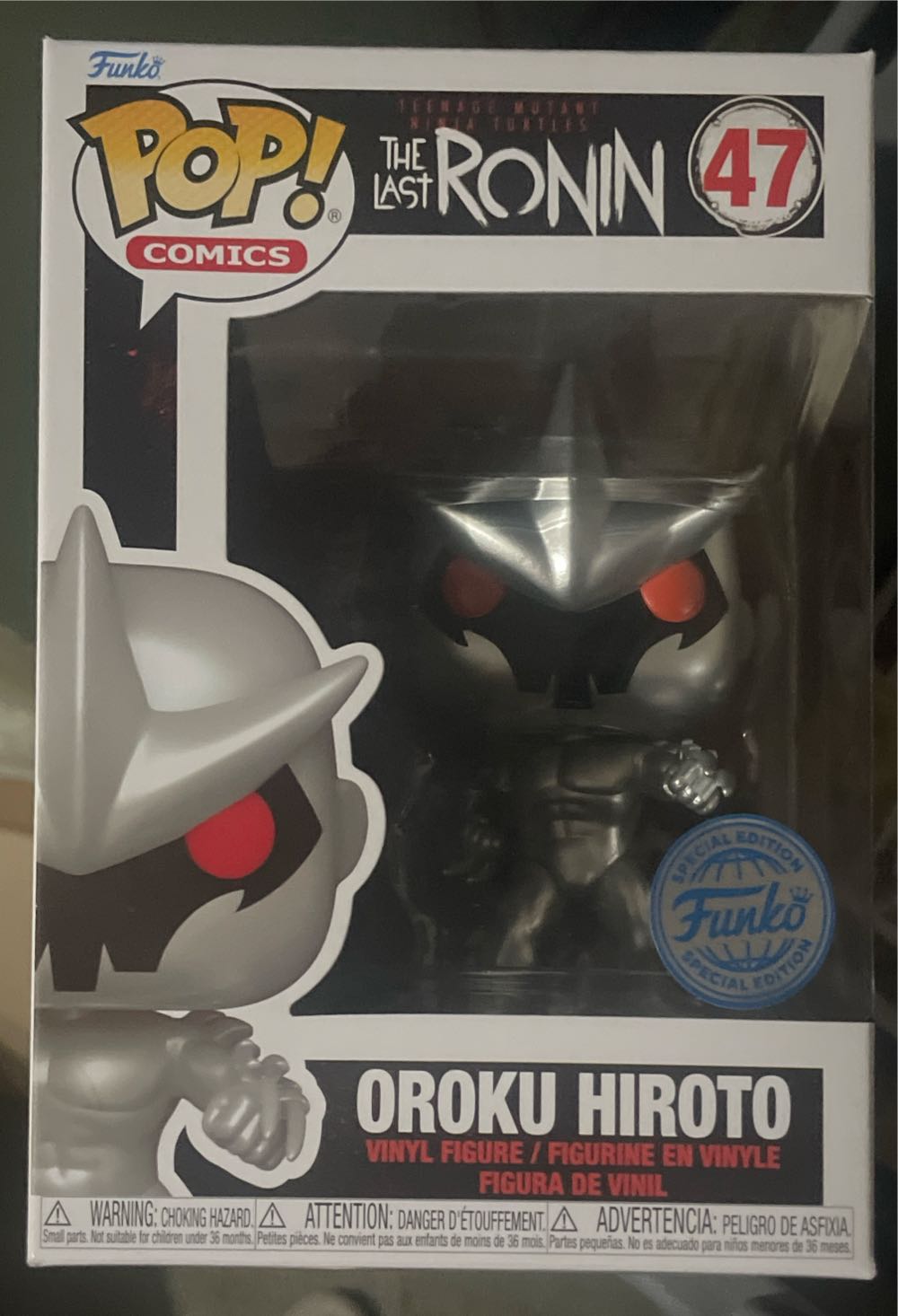 Funko Exclusive Pop Teenage Mutant Ninja Turtles Pop! Oroku Hiroto #47 Last Ronin The  vinyl figure collectible [Barcode 889698849869] - Main Image 2