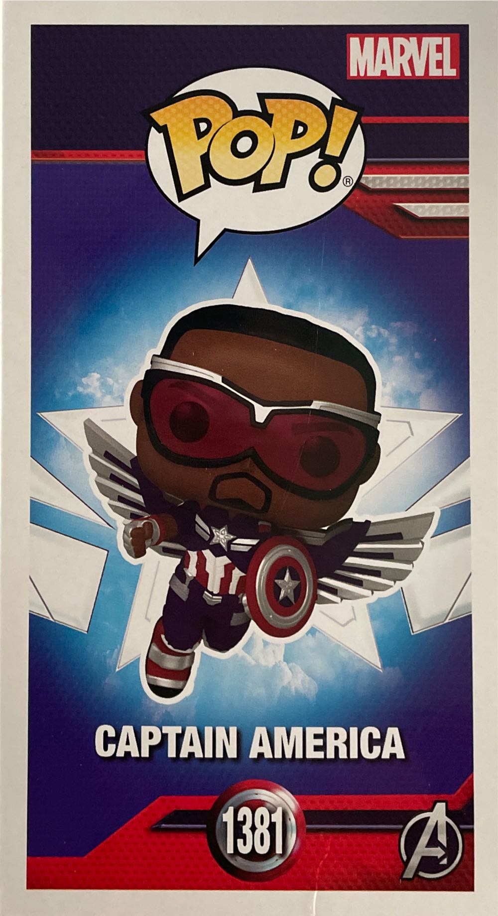 Funko Pop Captain America Exclusive - Marvel Universe vinyl figure collectible [Barcode 889698775977] - Main Image 3