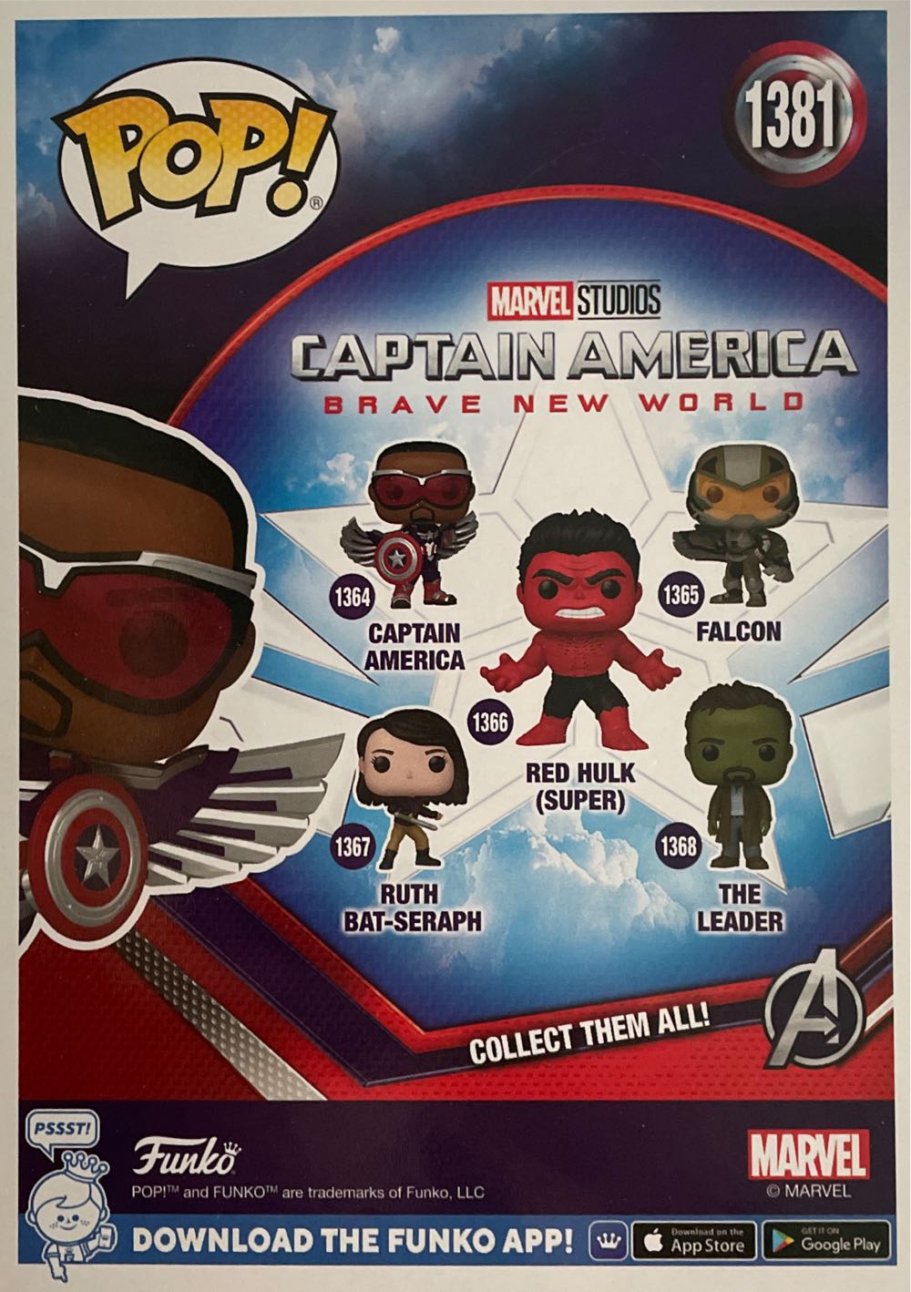 Funko Pop Captain America Exclusive - Marvel Universe vinyl figure collectible [Barcode 889698775977] - Main Image 4