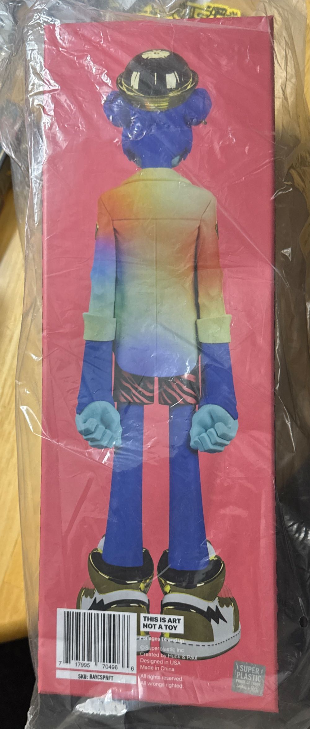 Superplastic Superbored  vinyl figure collectible [Barcode 717995704959] - Main Image 2